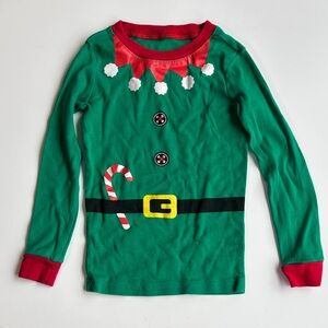 Festive Green Elf Long Sleeve Tee